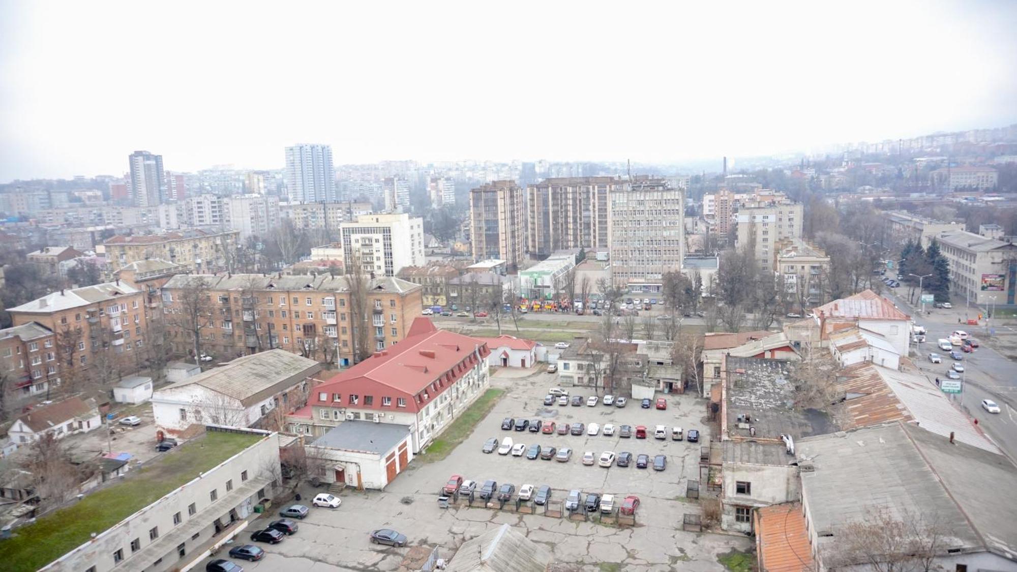 Doba In Ua Baku Bandery Apartments Dnyipropetrovszk Kültér fotó